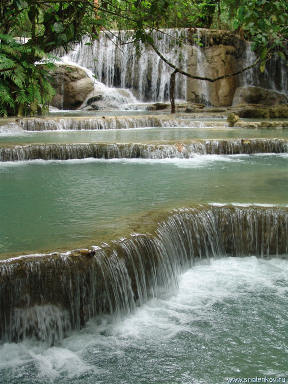 Водопад   вблизи Луангпрабанга.Лаос (Large).JPG